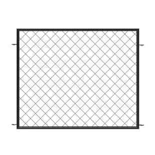 Panneau de clôture en losange H 33,5 po x l 44,5 po