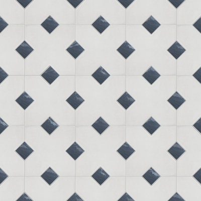 Cross And Dot Porcelain Wall and Floor Tile