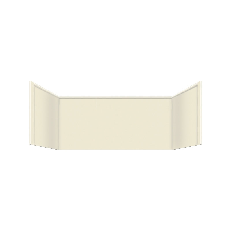 36'' W 36'' D Shower Base, Biscuit