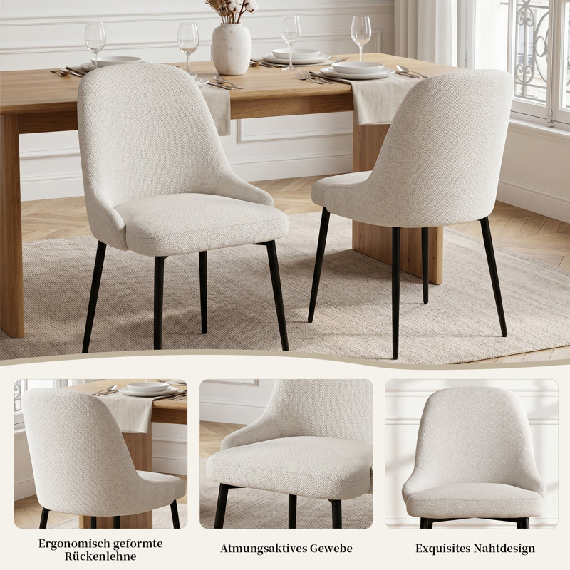 Upholstered Dining Chair, 6