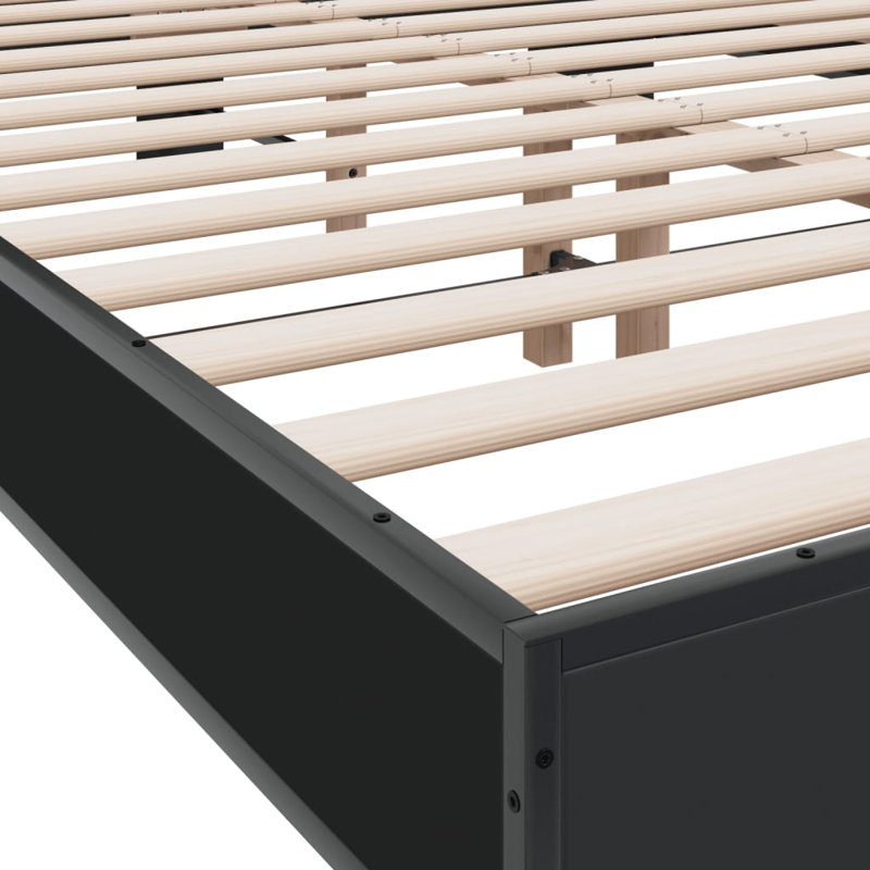 Meynell Bed, 120 x 200 cm, Black