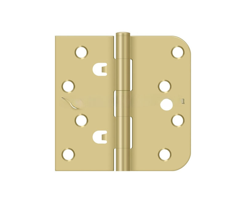 Steel Butt Bearing Hinge, Satin Brass
