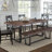 Double Pedestal Dining Set-956101787-956101790
