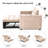 55.2'' Wide Modern Convertible Sofa Bed With Reclining Backrest And Pillows (Set of 2)-375435470