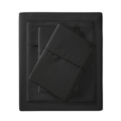 Ensemble de draps en satin de coton ultra doux pour les nuits douillettes