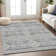 Celeski Indoor/Outdoor Area Rug with Non-Slip Backing