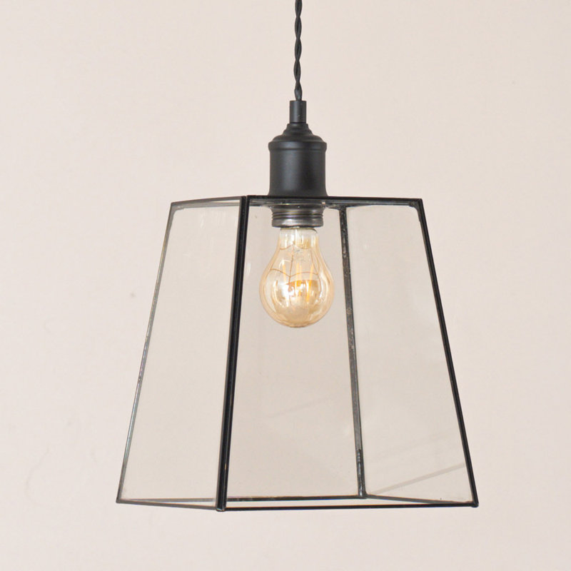 3 - Light Pendant, Matte Black, No