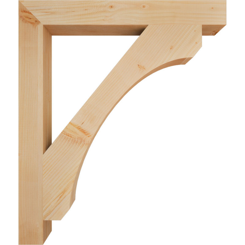 Support à blocs l 3 1/2 po x P 34 po x H 40 po, sapin Douglas, Sapin de Douglas, Lisse, H 40 po x l 3,5 po x P 34 po