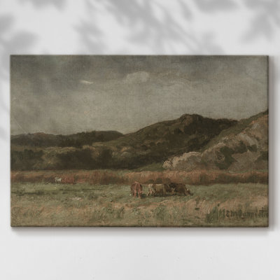 Paysages rétro-DCCXIX -Galerie enveloppée Cavas