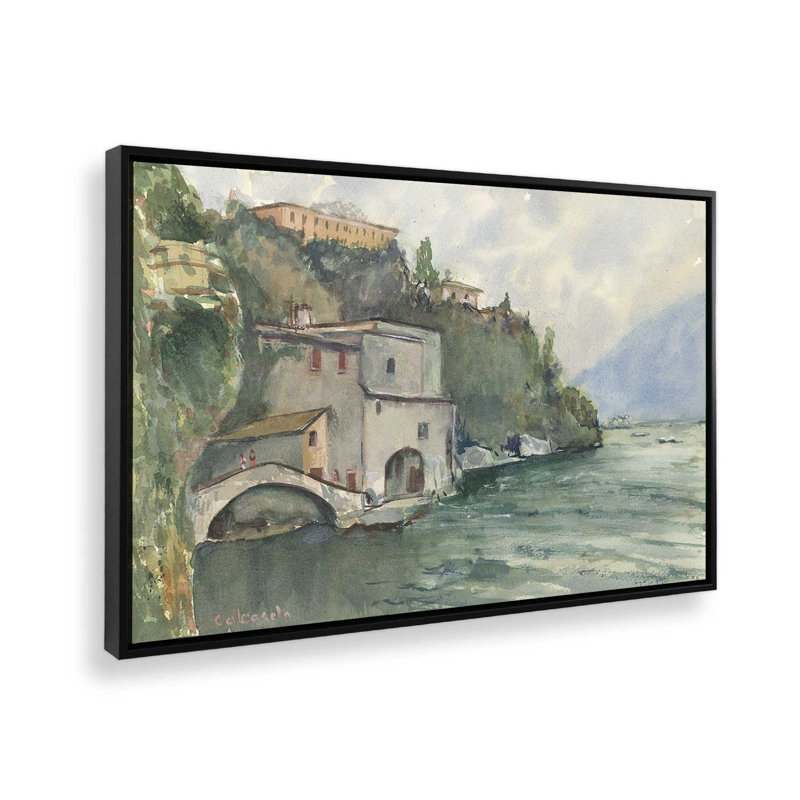 «Nesso» par Stephen Calcasola, reproduction d'art sur toile, H 36 po x l 48 po, Noir