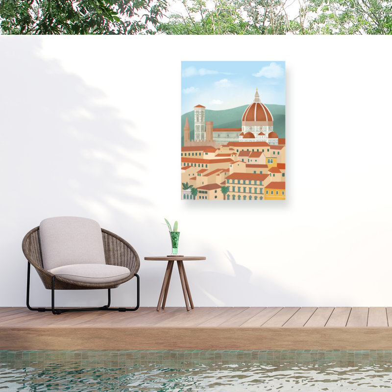 Rouleau bolologien sur toile, H 24 po x l 18 po