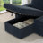 85.8" Pull Out Sleeper Sofa L-Shaped Couch Convertible Sofa Bed with Storage Chaise And Storage Racks-1806166226