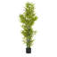 Bambou artificiel avec pot en plastique noir-1381411398-1381411419