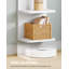 186 cm H x 30 cm W Floating Shelf Bookcase