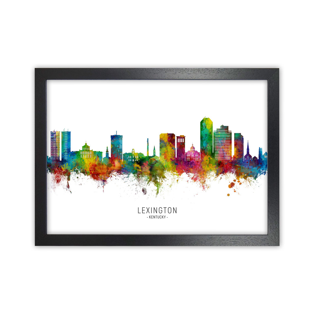 Lexington Kentucky Skyline by Michael Tompsett - Print