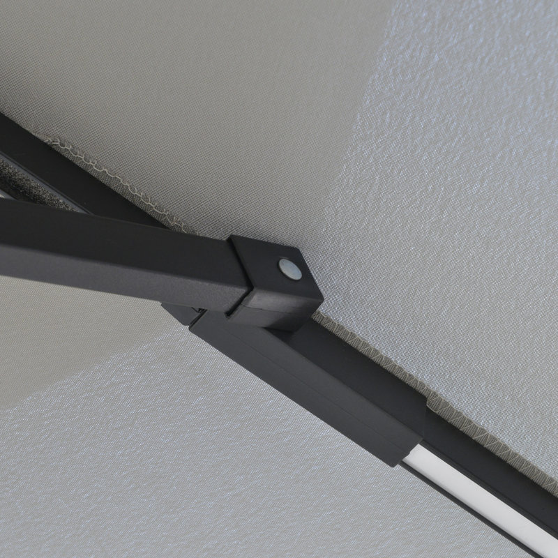 Cathey 295cm Lighted Cantilever Parasol