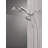 7-Setting PivotPro 3-in-1 Combination Shower Head with ProClean High Pressure Spray 1.75 GPM Chrome-116423687