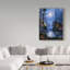 Fikes «Night Scene 2», reproduction de peinture à l'huile sur toile tendue-25329326
