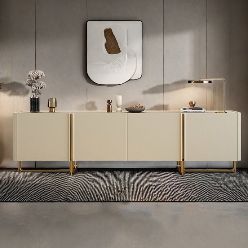 Meuble télé de style moderne et minimaliste, 78.74"