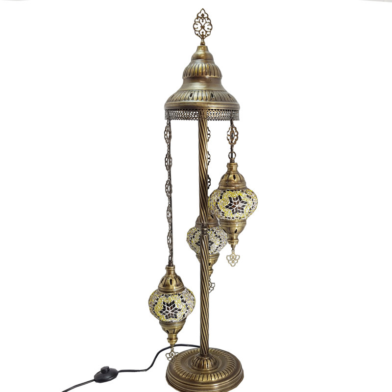 Bonanno 100cm Bronzed Novelty Floor Lamp