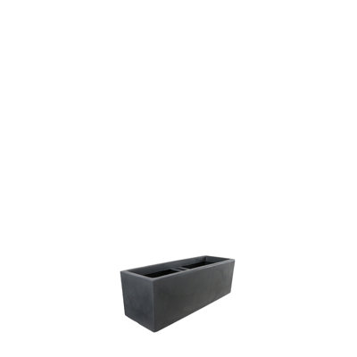 Walbert ECOBO Eco-Friendly Flower Planter Box, Bloco Indoor/Outdoor Four Season Use Marbled