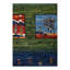 Blue Color Fine Hand knotted Persian Gabbeh 2'3"X 3'2"