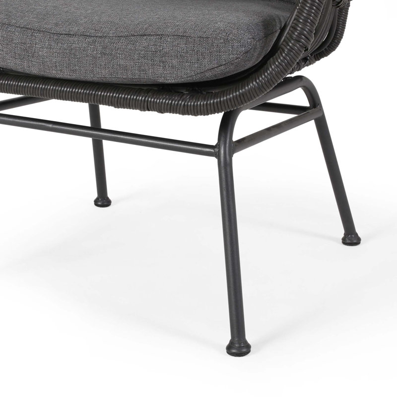Fauteuil d'appoint basique, Gris, Gris