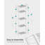 40cm W Metal Shelving Unit