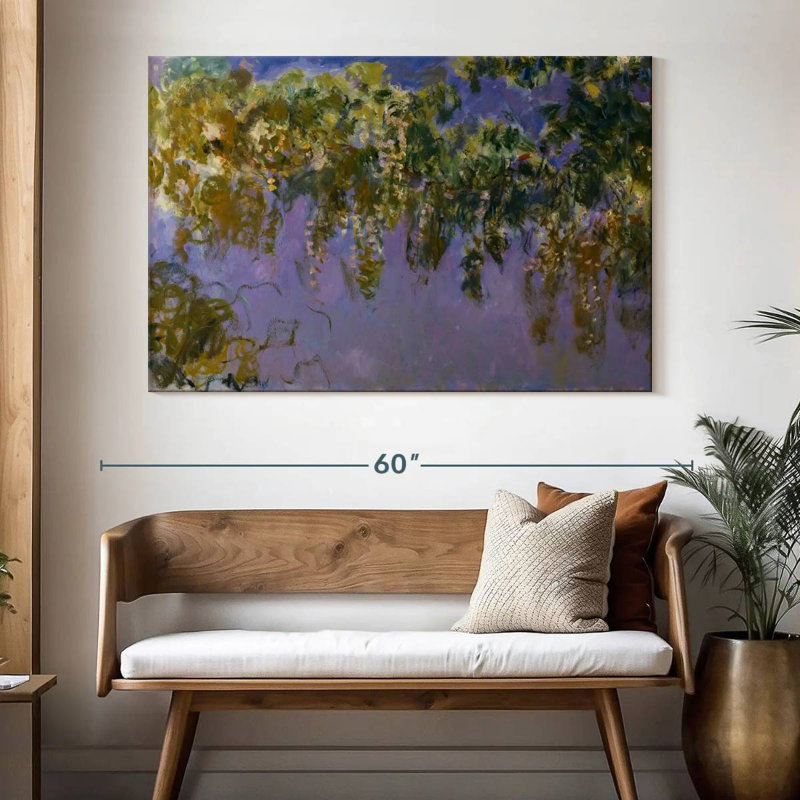 Wisterias, H 34 po x l 51 po