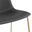 Chaise d'appoint en cuir Nia Vegan-271348328-271348340