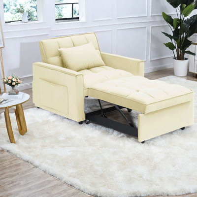 Multifunctional Adjustable Sofas, Metal & Wood, Modern Style For Small Spaces