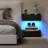 Nightstand With Charging Station & Led Light, Set Of 2-984592186