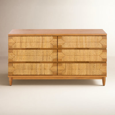 Roseanna Banana Stem 6 Drawer Dresser
