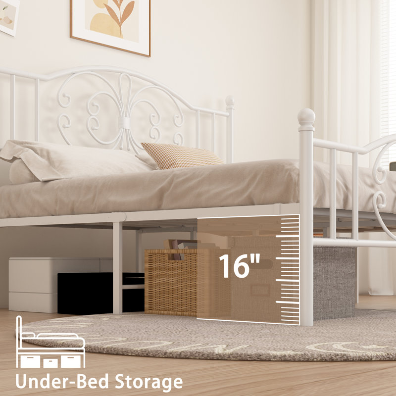 Miloud Metal Open-Frame Bed, King