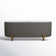 Colour 67" L x 31" W Fluted Freestanding Soaking Acrylic Bathtub with Chrome Drain and Overflow
