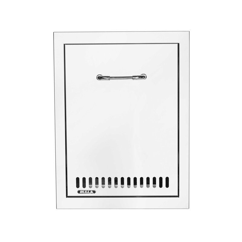  Bull Outdoor Products Stainless Steel Slide Out Propane Tank Storage Drawer with Reveal