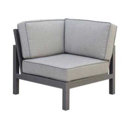 Chaise de patio avec coussins Derwent