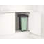 Sort & Go Pull Out In-Cabinet Plastic Dual Compartment Recycling Bin, 2 x 8 Gallon (2 x 30L)