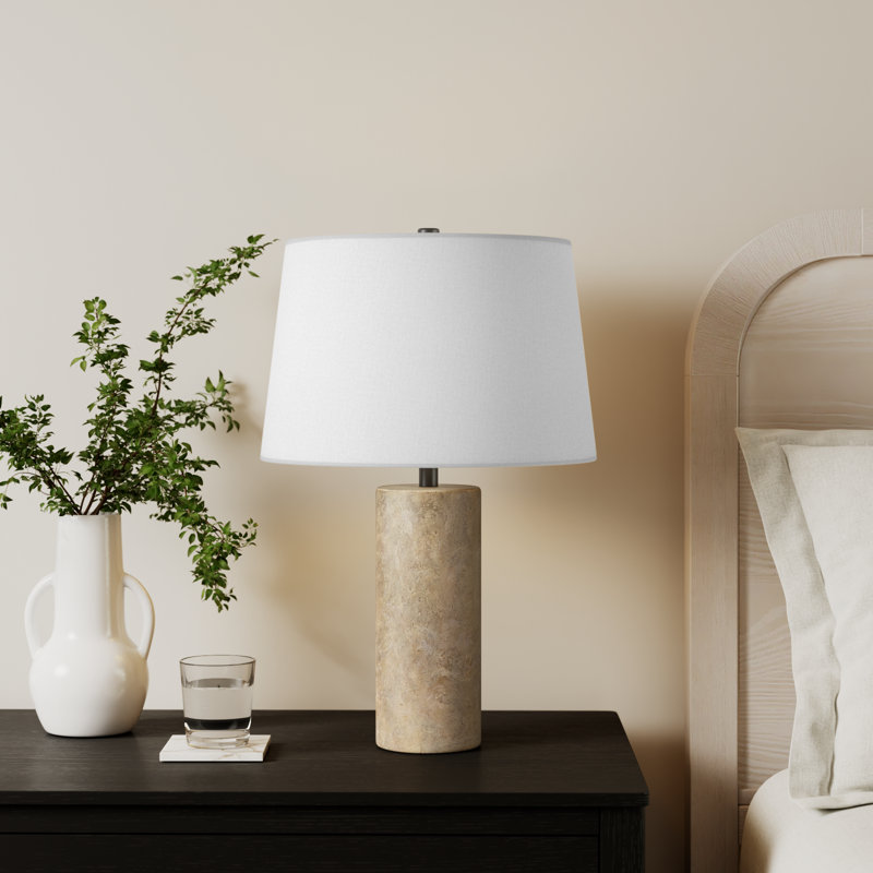 Astere Travertine Table Lamp