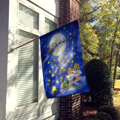 Beate Double Sided Polyester Christmas Garden Flag