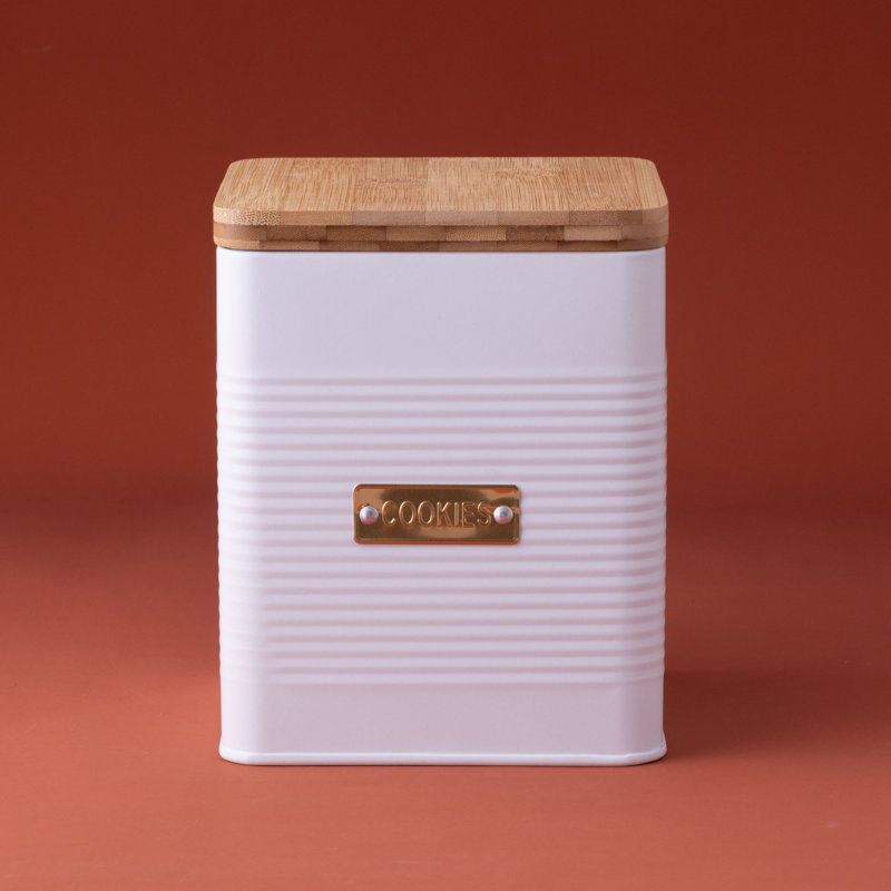 Typhoon Otto Square White Cookie Storage