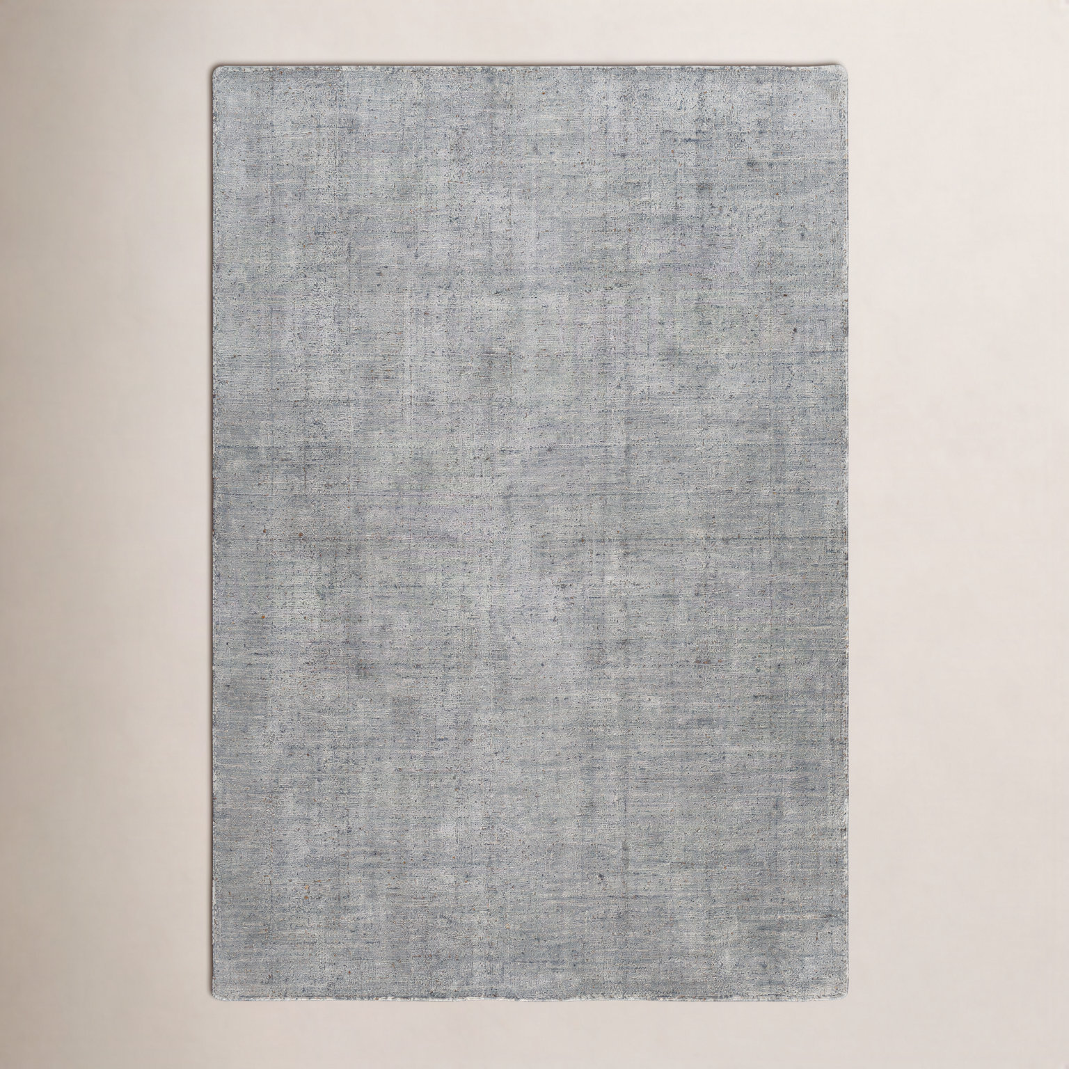 Alba Hand-Woven Slate Rug, Rectangle 8' x 10'