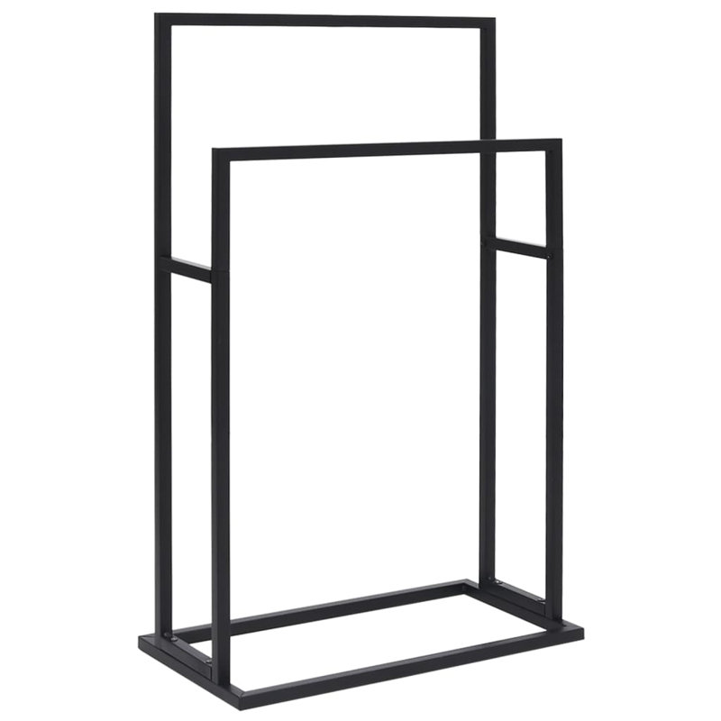 Brandalynn Towel Rack, Black
