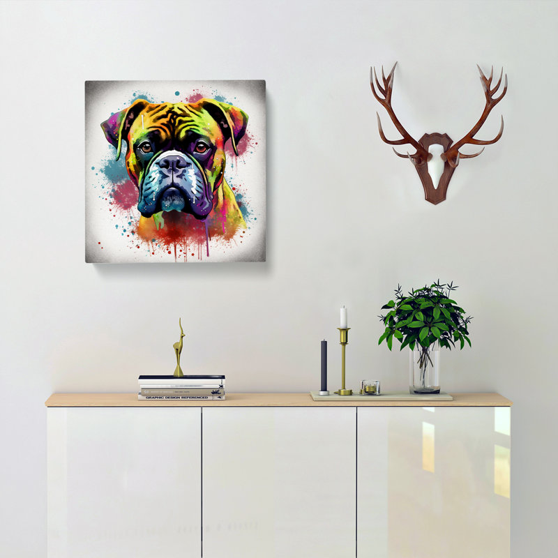 Modern Wall Art - Wrapped Canvas, 50cm H x 50cm W x 3cm D
