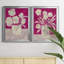 Fuchsia Arrangement I, reproduction encadrée de qualité supérieure - prête à être accrochée-93682420-93682422