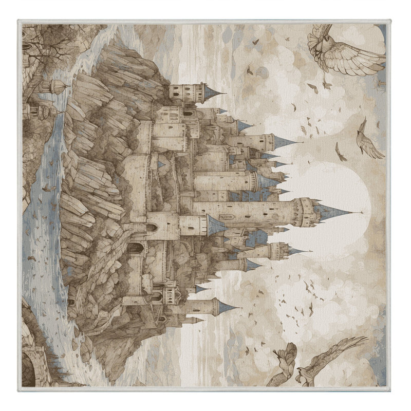 Twilight Keep Rug, Square 7'
