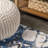 Strausstown Marbled Abstract Dark Gray/Blue Rug-866600636