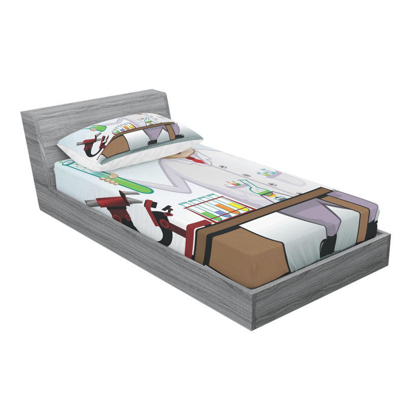 Microfiber Sheet Set, Full Sheet Set with Fitted Sheet