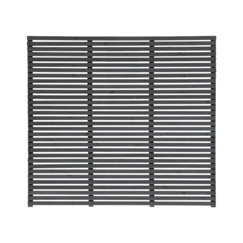 Sadiyah Wood Fence Panels Included, 180cm H x 180cm W