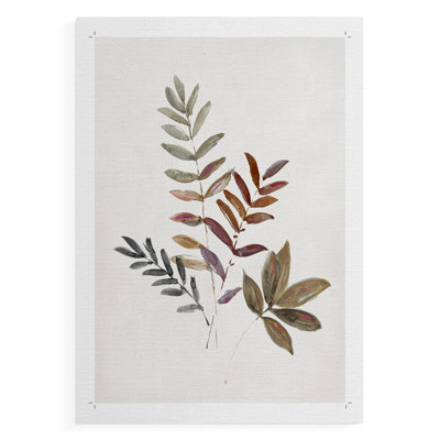 Feuilles d'automne III - Impression sur toile seulement - NON CADRE